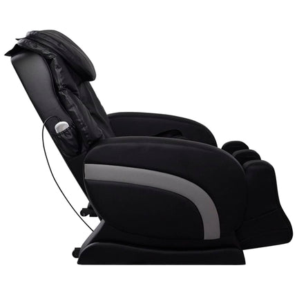 Fauteuil De Massage Noir Similicuir
