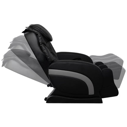 Fauteuil De Massage Noir Similicuir