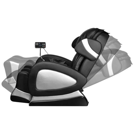 Fauteuil De Massage Avec Écran Noir Similicuir