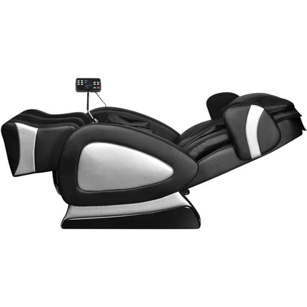 Fauteuil De Massage Avec Écran Noir Similicuir