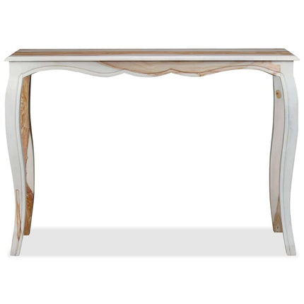 Table Console Bois Massif 110X40X76 Cm