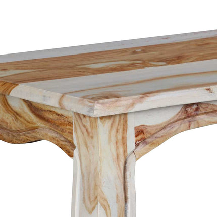 Table Console Bois Massif 110X40X76 Cm