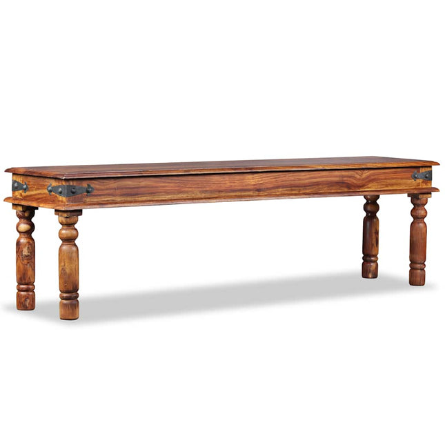 Banc Bois Massif 160X35X45 Cm