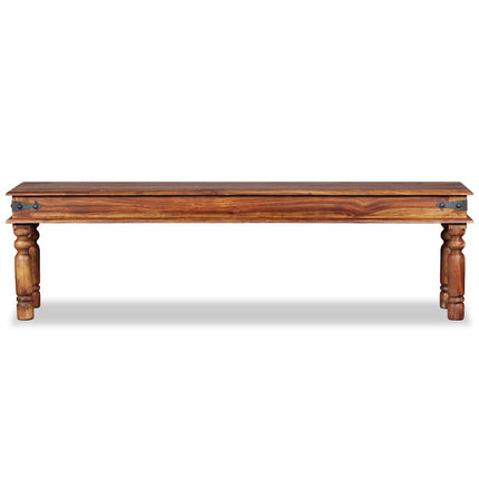 Banc Bois Massif 160X35X45 Cm