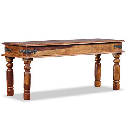 Banc Bois Massif 110X35X45 Cm