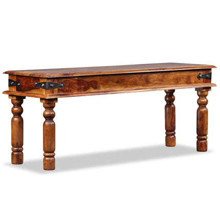 Banc Bois Massif 110X35X45 Cm