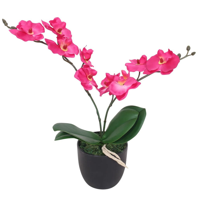 Plante Artificielle Avec Pot Orchidée