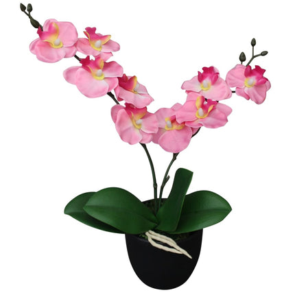 Plante Artificielle Avec Pot Orchidée