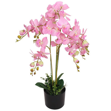 Plante Artificielle Avec Pot Orchidée