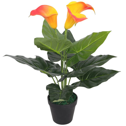 Plante Hortensia Artificielle Avec Pot 60 Cm