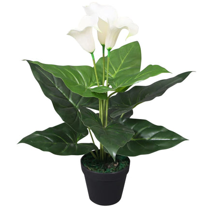 Plante Hortensia Artificielle Avec Pot 60 Cm