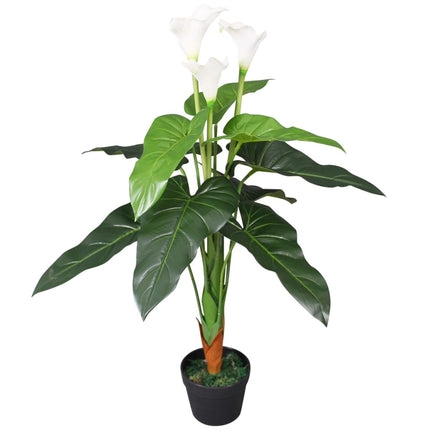Plante Hortensia Artificielle Avec Pot 60 Cm