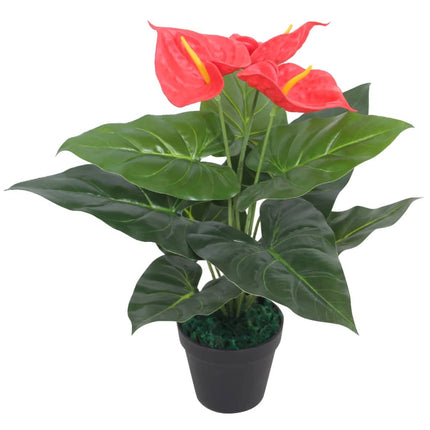Plante Hortensia Artificielle Avec Pot 60 Cm