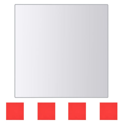Carreau De Miroir 8 Pcs Multi-Forme Verre