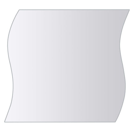 Carreau De Miroir 8 Pcs Multi-Forme Verre