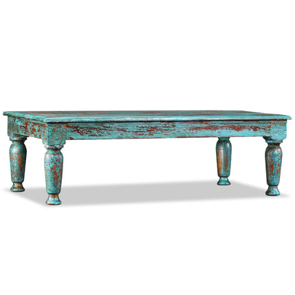 Table Basse Bois De Récupération Massif 110X60X34 Cm