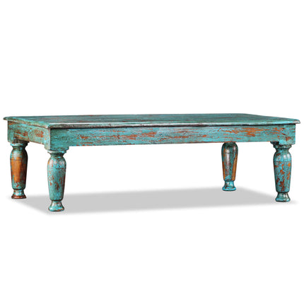 Table Basse Bois De Récupération Massif 110X60X34 Cm
