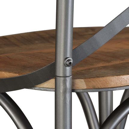 Tabouret De Bar Bois De Manguier Massif