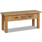 Banc D'entrée Teck Massif 90 X 30 X 40 Cm Gris
