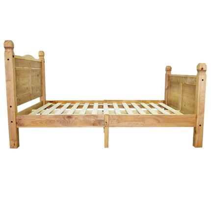 Lit Et Matelas Mousse À Mémoire Pin Mexicain Corona