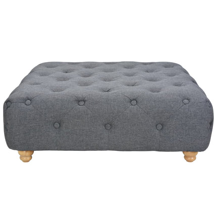Pouf Tissu 80 X 80 X 30 Cm