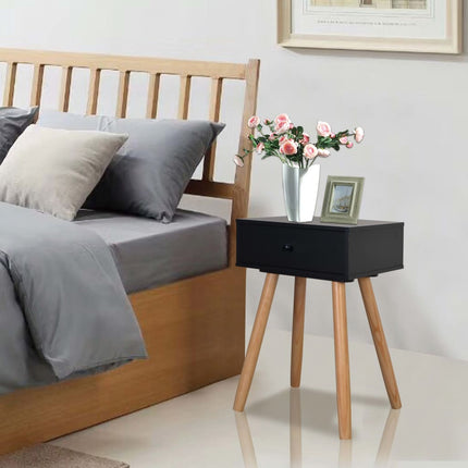 Table De Chevet 2 Pcs Bois De Pin Massif 40 X 30 X 61 Cm