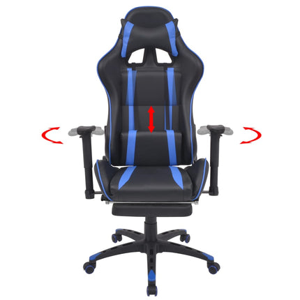 Chaise De Bureau Inclinable Avec Repose-Pied