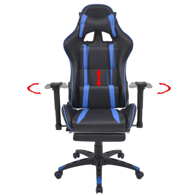 Chaise De Bureau Inclinable Avec Repose-Pied
