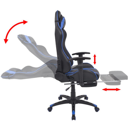 Chaise De Bureau Inclinable Avec Repose-Pied