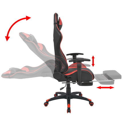 Chaise De Bureau Inclinable Avec Repose-Pied