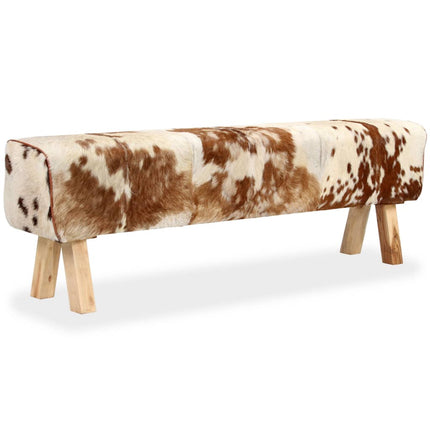 Banc Cuir Véritable De Chèvre