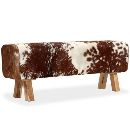 Banc Cuir Véritable De Chèvre