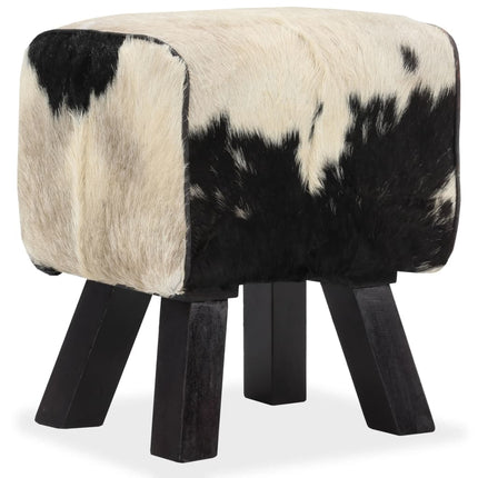 Tabouret Cuir Véritable De Chèvre