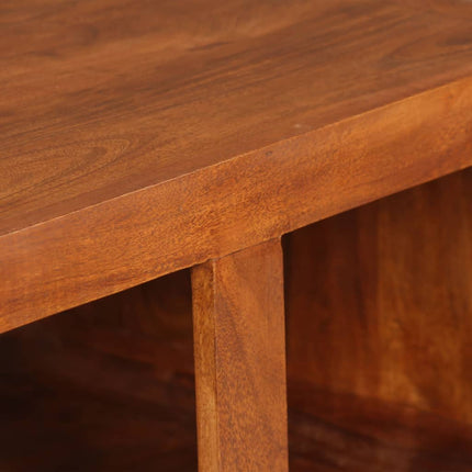 Table Basse Bois Massif Avec Finition Miel 90 X 50 X 30 Cm