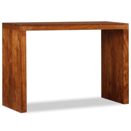 Table Console Bois Massif Avec Finition Miel 110X40X76 Cm
