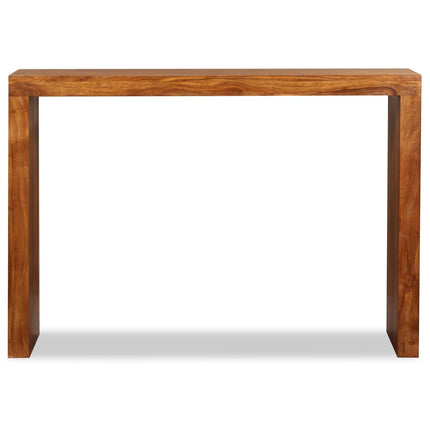 Table Console Bois Massif Avec Finition Miel 110X40X76 Cm
