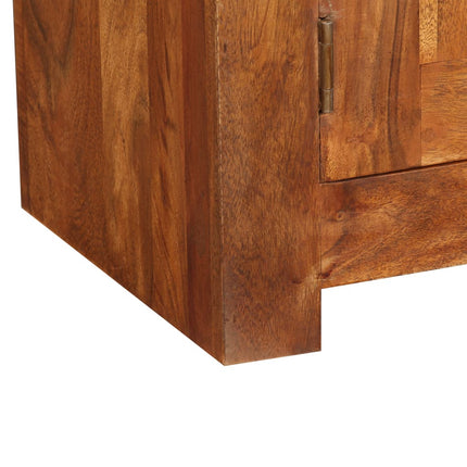 Meuble Tv Bois Massif Avec Finition Miel 120 X 30 X 40 Cm