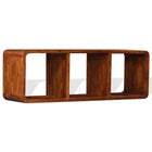 Meuble Tv Bois Massif Avec Finition Miel 120 X 30 X 40 Cm