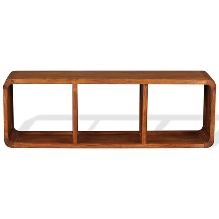 Meuble Tv Bois Massif Avec Finition Miel 120 X 30 X 40 Cm