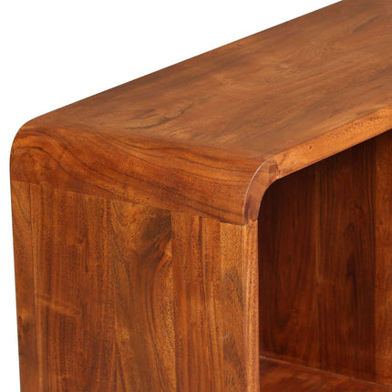 Meuble Tv Bois Massif Avec Finition Miel 120 X 30 X 40 Cm