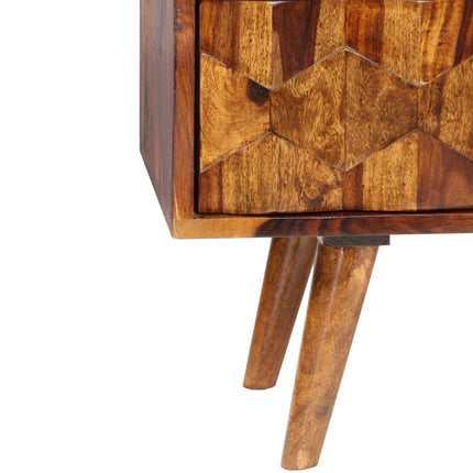 Meuble Tv Bois Massif 140X30X40 Cm