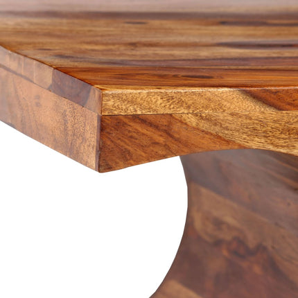 Table Basse Bois Massif 90X50X35 Cm