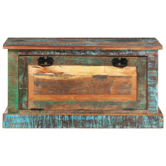 Banc De Rangement De Chaussures Bois De Récupération