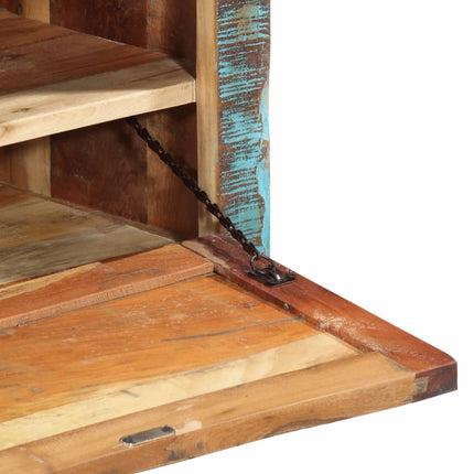 Banc De Rangement De Chaussures Bois De Récupération