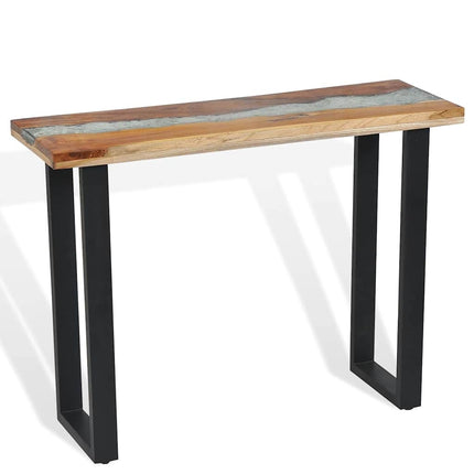 Table Console Teck 100 X 35 X 75 Cm