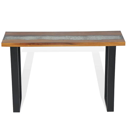 Table Console Teck 100 X 35 X 75 Cm