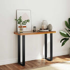 Table Console Teck 100 X 35 X 75 Cm