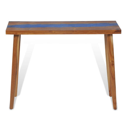 Table Console Teck Résine 100 X 35 X 75 Cm