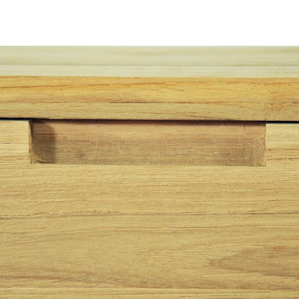 Table Console 120X35X76 Cm Teck Massif