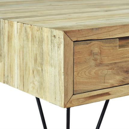 Table Basse 80X80X40 Cm Teck Massif